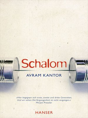 cover image of Schalom
